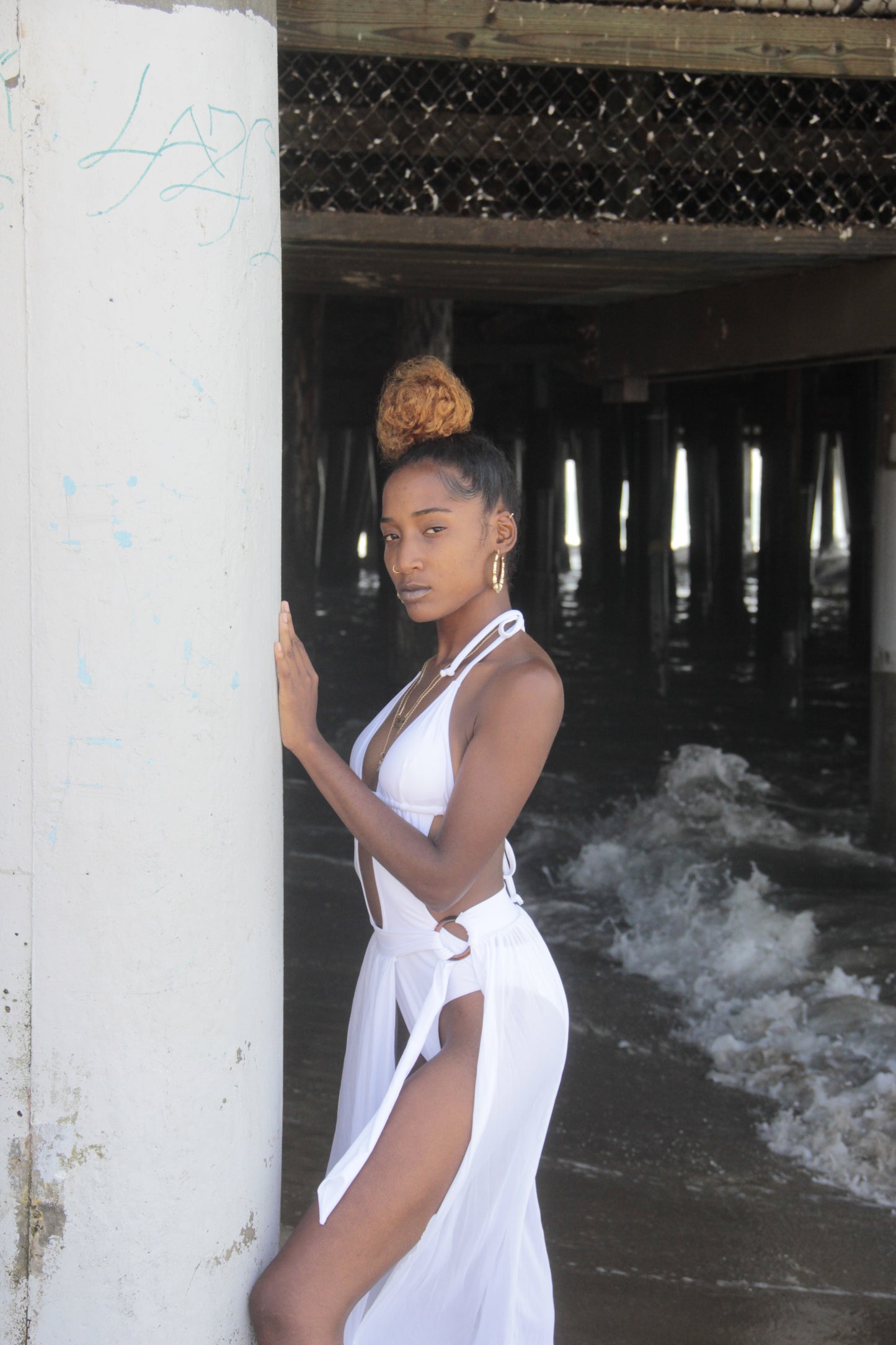 Summer Breeze 2 Piece Tie Up Skirt